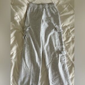 Garage Gray Cargo Sweatpants